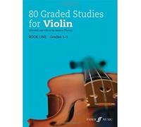 Jessica O,leary – 80 Graded Studies for Violin – Book 1 – Livre en VO – Faber Music