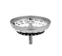 80 mm Bouchon d'évier de cuisine en acier inoxydable et à âme en cuivre, décoration de salle de bain, décoration d'automne, retour à l'école Taille UniqueAcier inoxydable