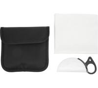80 -mm Caméra -Objectif Prisme Verre Optique Portable Filtre Effet Spécial Demi Lune Accessoires Photographie