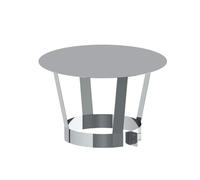 Ø 80 mm Jeremias DW FU Capot de pluie Brillant