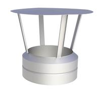 Ø 80 mm Jeremias DW FU Fermeture de bouche avec capuchon de pluie Matt