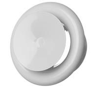 Ø 80 mm Métal Diffuseur pour la Ventilation air d'admission - Grille D'aération - Vanne à Disque