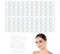 80 Morceaux De Plaques De Levage De Visage Et 1 Ensemble De Patchs Pour Le Visage En Silicone, De Fournitures De Soins Du Visage, D'Outils De Levage Du Visage Et De Patchs Anti-Rides.