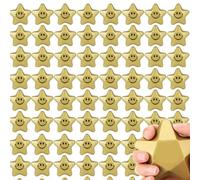 80 PCS Anti-Stress Balle en Forme D'étoile,5CM Balle Anti Stress,Soulagement Stress Anxiété Boules,Soulager l'anxiété Balle Reeducation Main,Jouets pour Soulager L'anxiété et Le Stress (80)