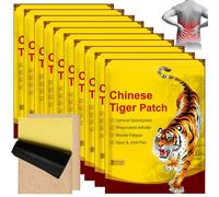 80 PCS Patch Anti Douleur, Patch Chauffant, Tiger Soreness Relief Patch, Patch de Soulagement Douleur Tigre, pour les Douleurs du cou, du Genou, du dos et des épaules