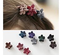 80 Piece Mini Hair Clips for Girls,Cute Candy Colors Flower Hair Pins for Toddlers Bangs Kids Children and Women Hair Bangs Little Clips Accessories