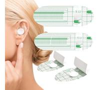 80 Pièces Autocollant Oreille Etanche, Protege Oreille Autocollant, Protection Étanche Oreille, Cache-Oreilles Transparents, Cache Oreilles Imperméable pour Teinture Capillaire