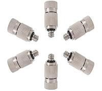 80 Pièces Buses De Brumisation Pour Système De Refroidissement Extérieur Buse De Brumisation Haute Pression En Acier Inoxydable Pulvérisateur De Brumisation Buses De Brouillard Pour Jardin, Humidi