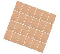 80 Pièces Cartes de Mots Vierges Marron Double Face en Papier | Notes Rapides, Pages Pratiques, Surface Lisse et Coins Arrondis, pour Enseignants, Livres et École