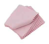 80 Pièces Chiffon Nettoyant pour Lun et tes en Daim Rose | Haute Absorption, Multi-usage pour Écrans de Téléphone et Lunettes, Format Compact, Entretien Simple