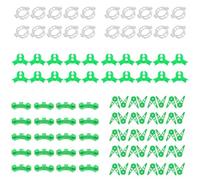80 pièces Clips de Formation de Tige de Plante,Faible Niveau de Stress Cintreuse de bourgeons de Plantes Formateur de succursales Clips de Support pour Plantes Liens végétaux Pinces à Treillis