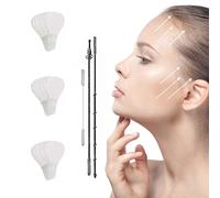 80 Pieces Face Lift Tape, Facial Tape Tool for Invisible Face Lift Facial Stickers, Face Lift Stickers Invisible V-Shaped Face, Neck and Eye Lift for a Perfect Face Shape