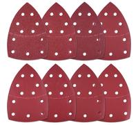 80 Pièces Feuilles Abrasives De Ponçage Papier Abrasif Triangles De Ponçage 60/80/120/180/240/320/400/800, Ajustement Multi-Ponceuses Psm 100a, Psm 200 Aes, Psm 18
