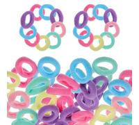 80 Pièces Mini Élastiques à Cheveux pour Bébé en Tissu | Tout-petits et Bébés, Usage Quotidien ou Cérémonie, Lot Pratique, Extensibles, Sûrs Couleur Aléatoire