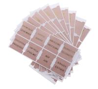 80 Pièces Onglets Bibliques en Cuir PU, Bords Arrondis, Navigation Rapide | Feuilles Protégées, Lettres Dorées Rose, pour Bibles Papier et Cahiers D’étude, Usage Église