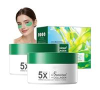 80 Pièces Patchs Yeux Anti Cernes,Patchs Hydrogel aux Algues Marines avec Collagène,Masque Anti Cernes Contour des Yeux Hydratant et Rafraîchissant,pour Poches,Signes de Fatigue & Peau Éclatante (2)