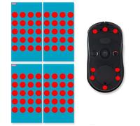 80 Piezas Patins De Souris pour Logitech G Pro Wireless, PTFE 0,8 mm Universel Autocollants pour Pied De Souris - Pieds De Souris Ultra-Rapides, Bords Arrondis, Glisse Verre/Tissu, Jeu + Bureautique