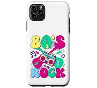 80’s Rock Design rétro années 80 avec Boombox et Guitares Coque pour iPhone 11 Pro Max