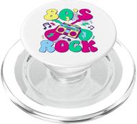 80’s Rock Design rétro années 80 avec Boombox et Guitares PopSockets PopGrip pour MagSafe