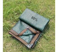 80% Toile D’ombrage De Serre 2m 3.0m 10m 8m 9m 6m 4m 5m 7m, Filets De Protection Solaire pour Plantes Patio De Jardin Poulailler, Pergola Extérieure Ombre Auvent Fil, Dark Green, 7 x 18m