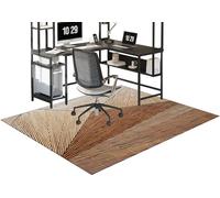 80 x 100 cm Tapis de Sol Bureau | Tapis Protection Sol Chaise Bureau | Tapis Chaise Gaming Antidérapant | Tapis Chaise de Bureau | Tapis de Sol Gamer | Tapis Protège-Sol pour Chaise de Bureau