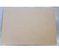 80 x 40 cm - Cuir vierge - Cuir de vachette épais - Tannage végétal - Cuir de vachette solide avec une épaisseur d'environ 2 à 2,5 mm et une image des cicatrices authentiques.