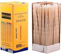 800 - Cônes King Size De Luxe Chanp - Tubes Joints Préciétés - Tubes Coniques Avec Filtres (109 X 26 Mm) - Cônes Articulaires King Taille