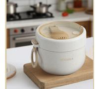 800 ml/600 ml Mug isotherme à soupe et boîte à lunch, fabriqué en acier inoxydable et polypropylène, récipient alimentaire portable avec cuillère-fourchette, micro-ondes, garde les boissons chaudes (c