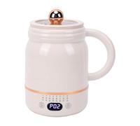 800 Ml Tasse électrique Intelligente à Cuisson, Commande Tactile | Conception portative, intérieur en céramique, chauffage isolé, idéal pour une utilisation au bureau