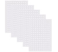 800 Pièces Scotch Double Face,Double Face,Pastille Double Face,Ruban Adhésif Double Face,Adhesif Mural,Transparent Rond Points Adhésifs Autocollant Adhésif,Double Face Transparent(6mm)