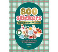 800 stickers de Noël - un monde de douceur à coller - livre stickers Lana Songe - stickers