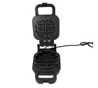 800 W, chauffage double face pour gaufres moelleuses, avec revêtement anti-adhésif, idéal pour un usage domestique (prise UE 220 V)