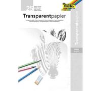 folia Bloc de papier transparent, A4, 80 g/m2, 25 feuilles Transparent G