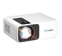 8000 Lumens LED LCD Videoprojecteur Android 9.0 TROISC BETA, 10000:1 Contraste Natif 1080p FULL HD WIFI Projecteur Portable, Bluetooth Projection Latérale Double HDMI et USB G