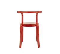 8000 Series de Chaise de Table à Manger hêtre/Rouge Rétro