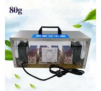 80000g Purificateur d'air à l'ozone industriel, 10g - 80g/h Générateur d'ozone commercial, Réglable Minuteur Générateur d'ozone Parfait Purificateur d'air, Avec Minuteur