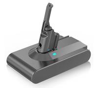 8000mAh Remplacement pour Dyson V8 Batterie Compatible avec V8 Absolute Animal Motorhead Fluffy Carbon Fiber Vacuum SV10 Vacuum Tools (Gris)