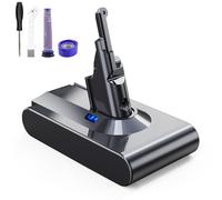 8000mAh V8 Batterie pour Dyson V8 SV10 Remplacement Batterie pour Dyson V8 Absolute Animal Motorhead Fluffy Absolute Aspirateurs avec 2 Filtres + 1 Tournevis