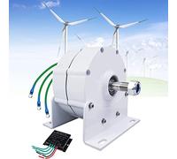 8000w / 9000w / 10000w / 12000w Générateur D'aimant Permanent 12v 24v 48v 48v 220v Alternateur à Basse Vitesse à Basse Phase Efficacité Et Bonne Dissipation De Chaleur Pour Les éoliennes,9000w-220V