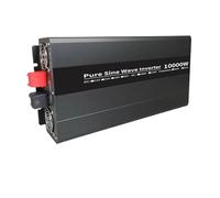 8000W Pure Sine Wave Inverter DC 12V/24V to AC 220V 230V 50Hz 60Hz LED Voltage Display Converter 12000W Remote Control EU Socket(48V)
