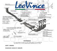 80013 Kit Collecteurs Leovince Aprilia SX 50/Factory 2018