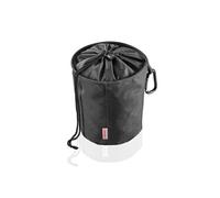 Leifheit Sac à pinces à linge – Pochon noir en tissu, mousqueton, jusqu'à 100 pinces
