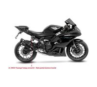80034 Support de retrait de repose-pieds passager LeoVince YAMAHA YZF-R7 (21-23)