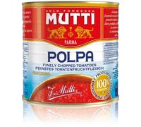 Mutti Polpa di Pomodoro – Sauce tomate – 6 x 2,5 kg – 100% italien