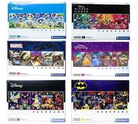 8005125395743 Lot 6x puzzles Disney 1000 pcs HQC 25,5x34,5cm Clementoni