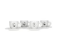 8006363021456 Bialetti Carousel - Set of 4 cups with a saucer Bialetti