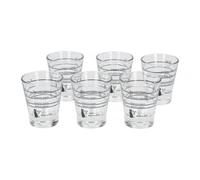 8007986014122 Motta - Set of Six Espresso Glasses Motta