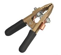 800A Borne de câble de terre en laiton pour soudage, borne de masse en forme de A avec trou de raccordement de 10 mm, outil de bornes de terre robuste pour soudage à l'argon et à la résistance