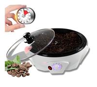 800G Coffee Bean Roaster Household Coffee Roasters Machine 1200W Games de Café Électriques Roaster avec Minuterie 0-240 ℃ Réglage de la Température Antiadhésive pour Le Café Utili With magnetic timer