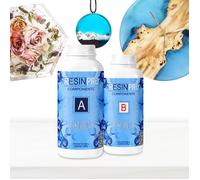 800Gr Resine Epoxy Ultra Transparente Polyvalente à haute performance pour créations artistiques,de bijoux,plateau,table rivière